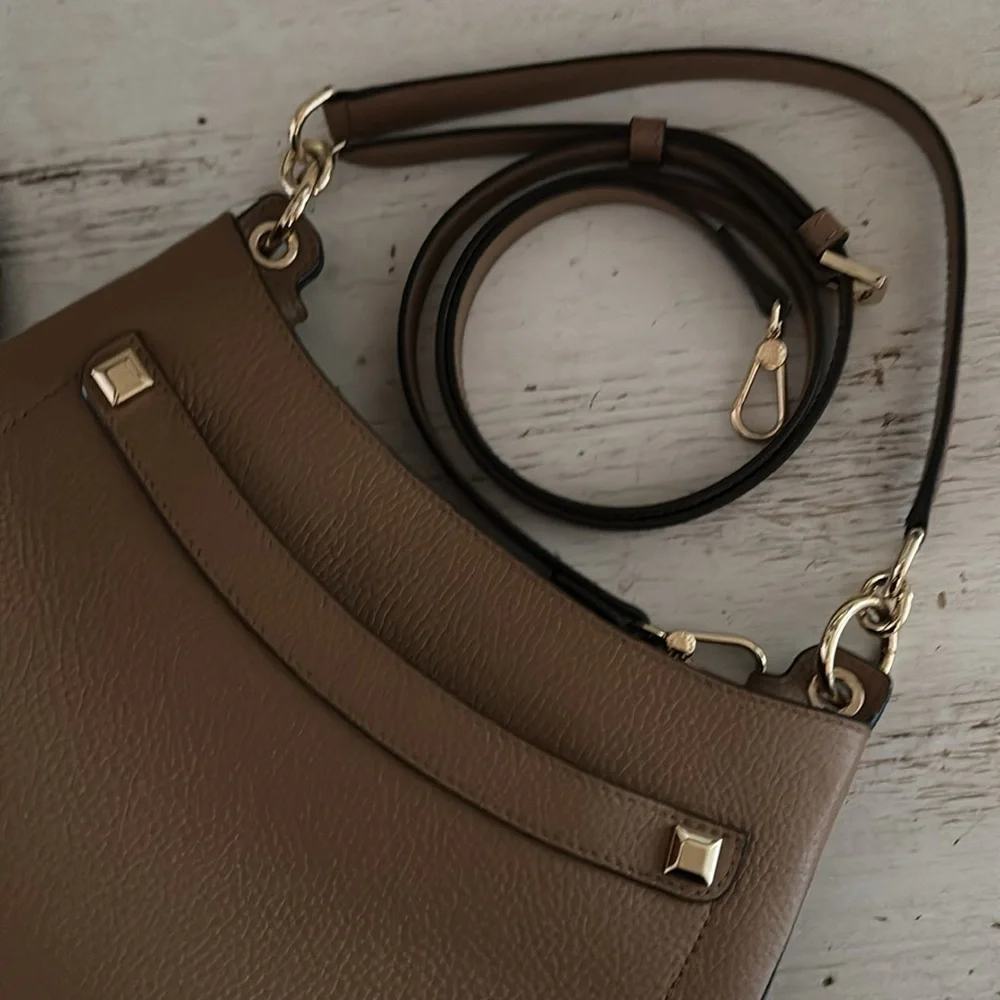 Furla Afrodite Leather Hobo Bag